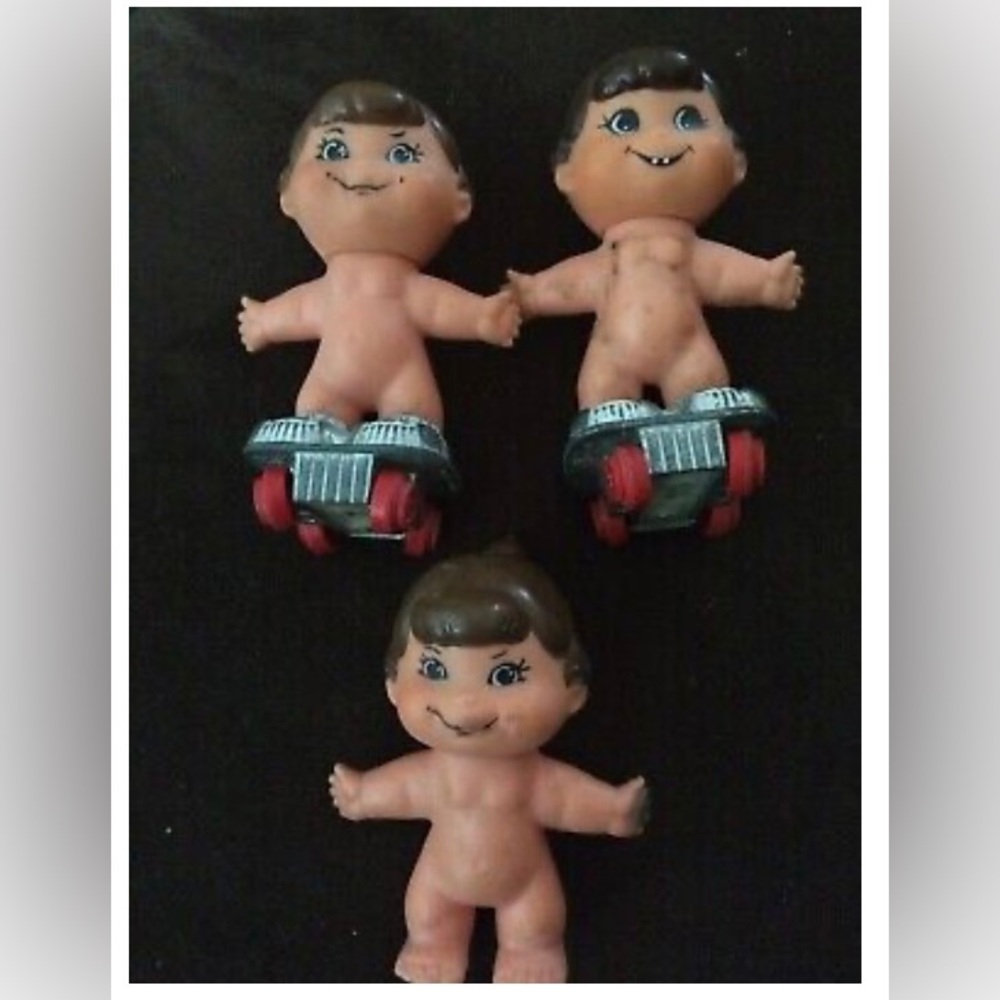 Vintage 1970 Mattel Hot Wheels Set | Small Shots LOT Sillie Millie, & Funny Fran